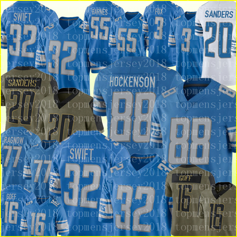 88 T.J. Hockenson Jersey 20 Barry Sanders 32 D'Andre Swift 16 Jared Goff 77 Frank Ragnow Football Jerseys Derrick Barnes Herman Moore Jack Fox Trey Flowers Quintez Cephus, Men {s-xxxl}
88 T.J. Hockenson Jersey 20 Barry Sanders 32 D'Andre Swift 16 Jared Goff 77 Frank Ragnow Football Jerseys Derrick Barnes Herman Moore Jack Fox Trey Flowers Quintez Cephus, Men {s-xxxl}