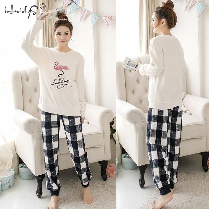 2021striped & flamingo pajamas set for women new o-neck long sleeve flannel sleepwear suit winter warm two piece set homewear, Black;red
2021striped & flamingo pajamas set for women new o-neck long sleeve flannel sleepwear suit winter warm two piece set homewear, Black;red