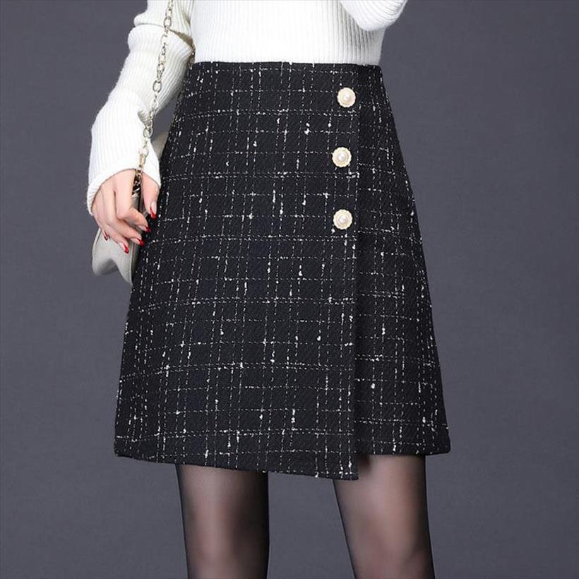autumn winter woolen irregular vintage womens skirt plaid high waist mini elegant black jupes mujer faldas
autumn winter woolen irregular vintage womens skirt plaid high waist mini elegant black jupes mujer faldas
