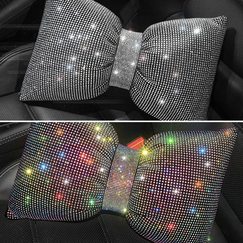 Seat Cushions Bling Crystal Diamond Car Head Neck Pillow Cushion Headrest Pad Rest Support Protector Interior Decoration
Seat Cushions Bling Crystal Diamond Car Head Neck Pillow Cushion Headrest Pad Rest Support Protector Interior Decoration