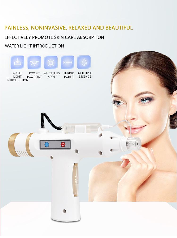 Korea wrinkle removal hyaluronic injection skin rejuvenation rf free needle mesotherapy gun water injector pen meso device
