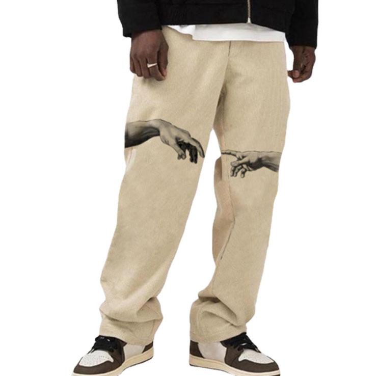 hippie autumn printed hand long straight pantalones pants Joggers Urban warm loose teens trousers Fashion men printing pant, As picture
hippie autumn printed hand long straight pantalones pants Joggers Urban warm loose teens trousers Fashion men printing pant, As picture