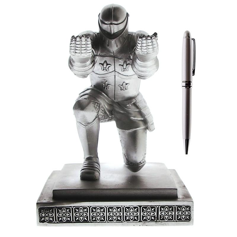 Decorative Objects & Figurines Executive Medieval Knight Pen Holder Stand Gift Desktop Decoration Armor Soldier Statue
Decorative Objects & Figurines Executive Medieval Knight Pen Holder Stand Gift Desktop Decoration Armor Soldier Statue