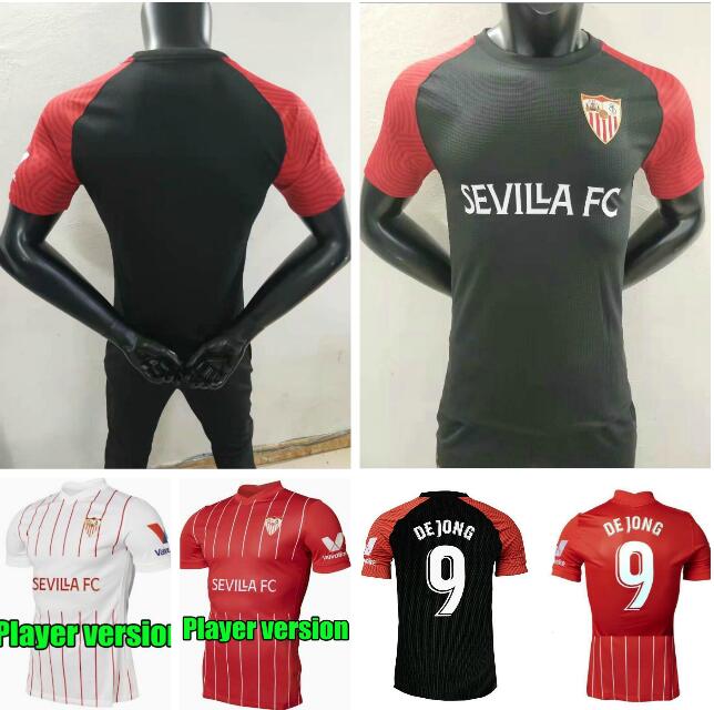Player version 21 22 Seville home AWAY Soccer Jersey 2021 2022 OCAMPOS NAVAS EVER BANEGA DE JONG EL HADDADI TORRES RAKITIC VAZQUEZ KOUNDE 3rd Football Shirt, Red
Player version 21 22 Seville home AWAY Soccer Jersey 2021 2022 OCAMPOS NAVAS EVER BANEGA DE JONG EL HADDADI TORRES RAKITIC VAZQUEZ KOUNDE 3rd Football Shirt, Red