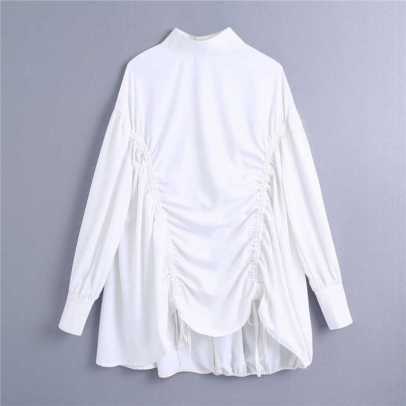 Elegant Women Sweet Solid O-Neck Dress Fashion Ladies Loose Mini Vestidos Streetwear Female Chic Draped Dresses 210527