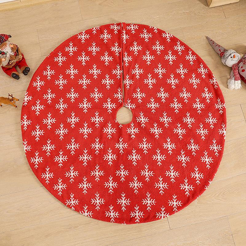 Christmas Decorations Snowflake Tree Skirt Decoration Ornaments Jacquard Wool Bottom Apron Carpet Mat
Christmas Decorations Snowflake Tree Skirt Decoration Ornaments Jacquard Wool Bottom Apron Carpet Mat