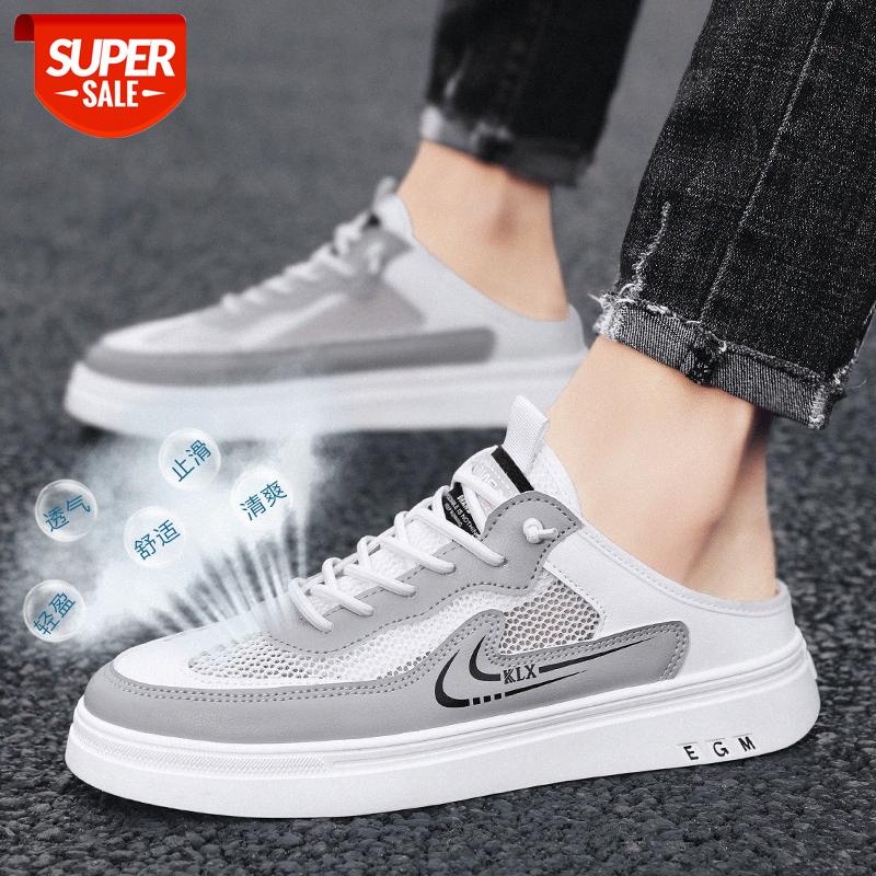 summer men's shoes korean fashion trend casual lazy half-support mesh breathable sports trendy #315e
summer men's shoes korean fashion trend casual lazy half-support mesh breathable sports trendy #315e