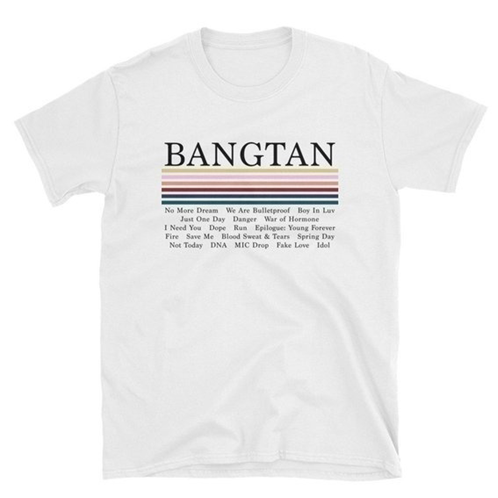 Korean Kpop Bangtan Jungkook T-shirt Women Fashion Bangtan Boys No more Dream Unisex Merch top tees Women Clothing 210406