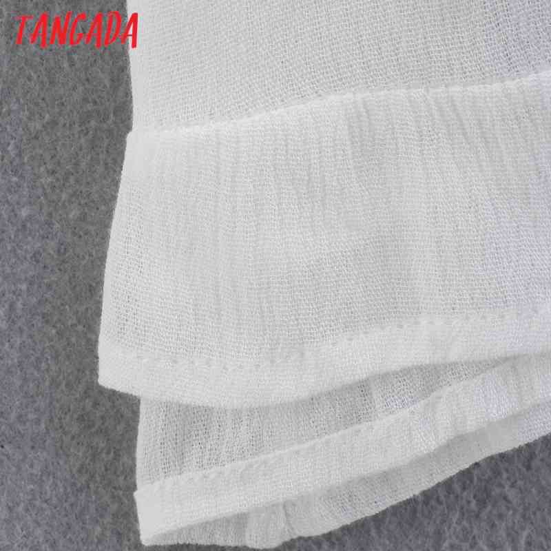 Summer Women White Lace Patchwork Hollow Out Short Sleeve Ladies Mini Dress Vestidos XN307 210416