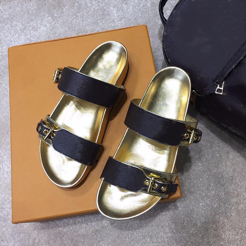 Fashion Women Men Sandal Slippers Luxury Designer Lady Gentlemen Colorful Canvas Letter Anatomic Leather slide 6 style Model Leisure, Box
Fashion Women Men Sandal Slippers Luxury Designer Lady Gentlemen Colorful Canvas Letter Anatomic Leather slide 6 style Model Leisure, Box