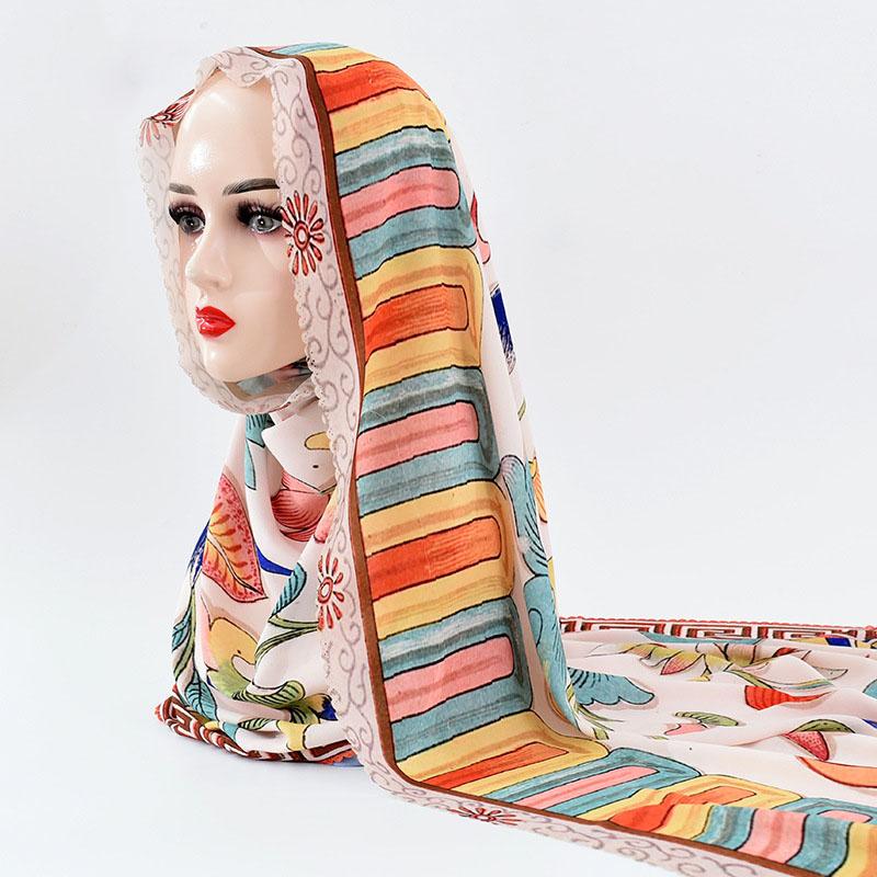 Scarves Printed Turban Chinese Style Retro Messy Long Scarf Shawl Arabian Hijab Malaysia Sunscreen Shading Muffler
Scarves Printed Turban Chinese Style Retro Messy Long Scarf Shawl Arabian Hijab Malaysia Sunscreen Shading Muffler