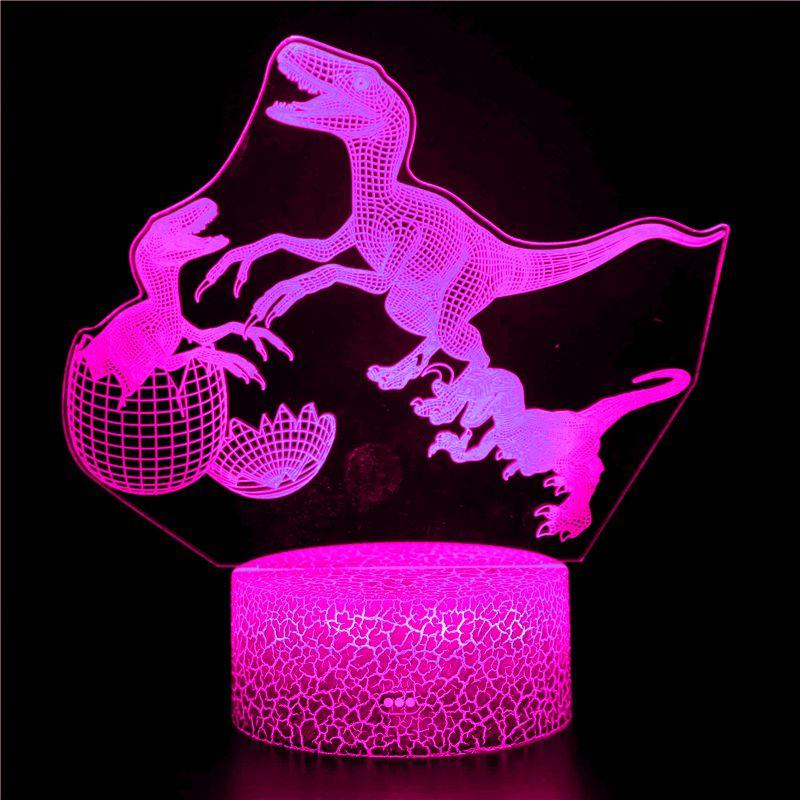 Night Lights 3D Light For Dinosaur Series Desk Lamp 7/16Color Touch Remote Control Cartoon Table Lamps Home Decor Kid Birthday Gift
Night Lights 3D Light For Dinosaur Series Desk Lamp 7/16Color Touch Remote Control Cartoon Table Lamps Home Decor Kid Birthday Gift