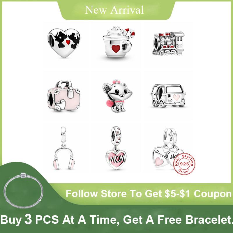 Other MC 925 Sterling Silver PINK & RED Charms Beads Fit Original Authentic Charm Bracelet Necklace DIY Jewelry For Valentine's Day
Other MC 925 Sterling Silver PINK & RED Charms Beads Fit Original Authentic Charm Bracelet Necklace DIY Jewelry For Valentine's Day