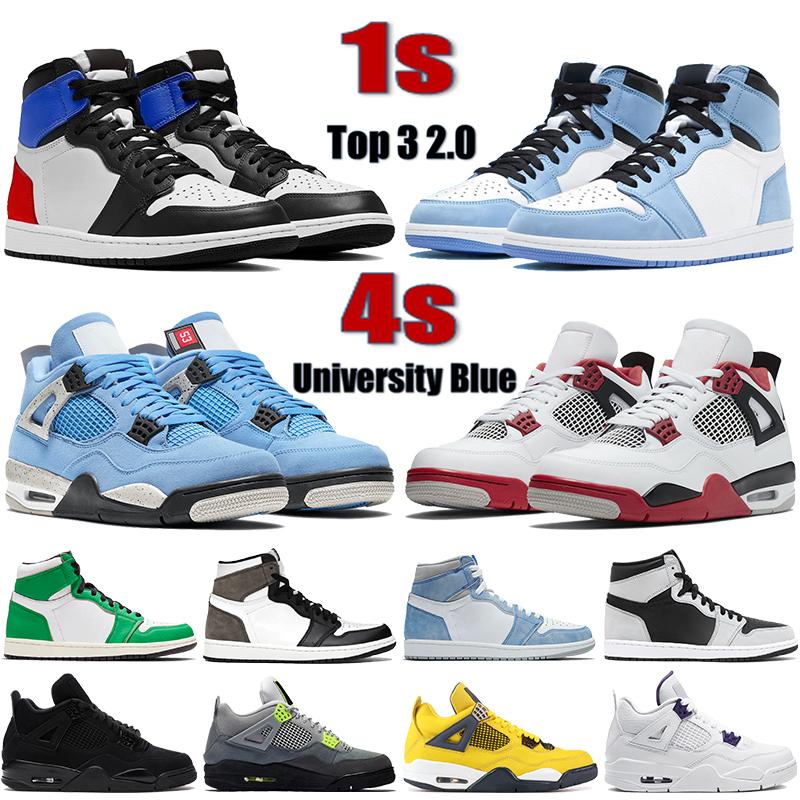 Newest 1 1s 4 4s basketball shoes University Blue Hyper Royal Top 3 shadow 2.0 lucky green black cat men women sneakers
Newest 1 1s 4 4s basketball shoes University Blue Hyper Royal Top 3 shadow 2.0 lucky green black cat men women sneakers