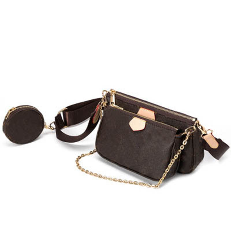 3-piece set of high quality messenger bag designer ladies handbag MULTI POCHETTE ACCESSOIRES fashion bags handbag shoulder bagss female wallet hobo, Pink
3-piece set of high quality messenger bag designer ladies handbag MULTI POCHETTE ACCESSOIRES fashion bags handbag shoulder bagss female wallet hobo, Pink