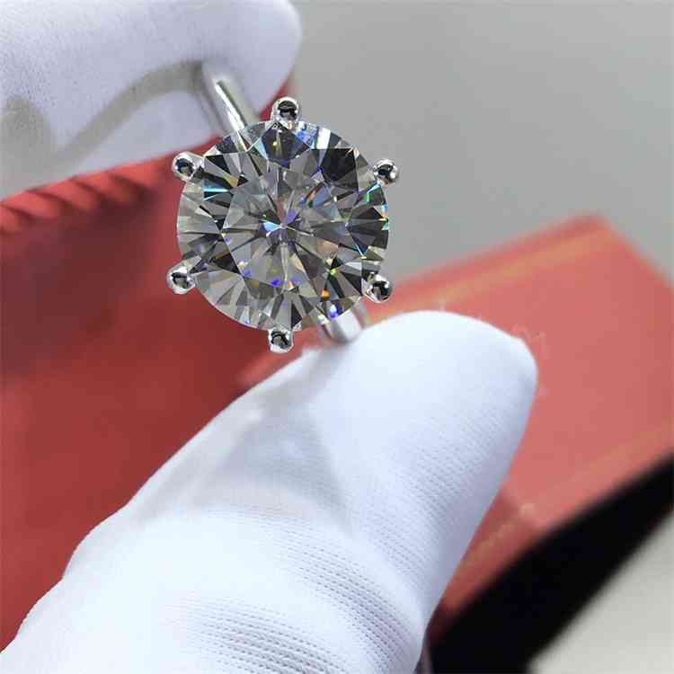 Rings Inbeaut 925 Silver Round Excellent Cut 5 Ct d Color Pass Diamond Test Moissanite Wedding Ring Sparkling Big
Rings Inbeaut 925 Silver Round Excellent Cut 5 Ct d Color Pass Diamond Test Moissanite Wedding Ring Sparkling Big