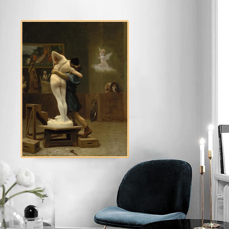 Paintings Holover Jean-Leon Gerome"Pygmalion And Galatea"Canvas Oil Painting Western Art Decor Wall Home Room Aesthetic Decoration
Paintings Holover Jean-Leon Gerome"Pygmalion And Galatea"Canvas Oil Painting Western Art Decor Wall Home Room Aesthetic Decoration