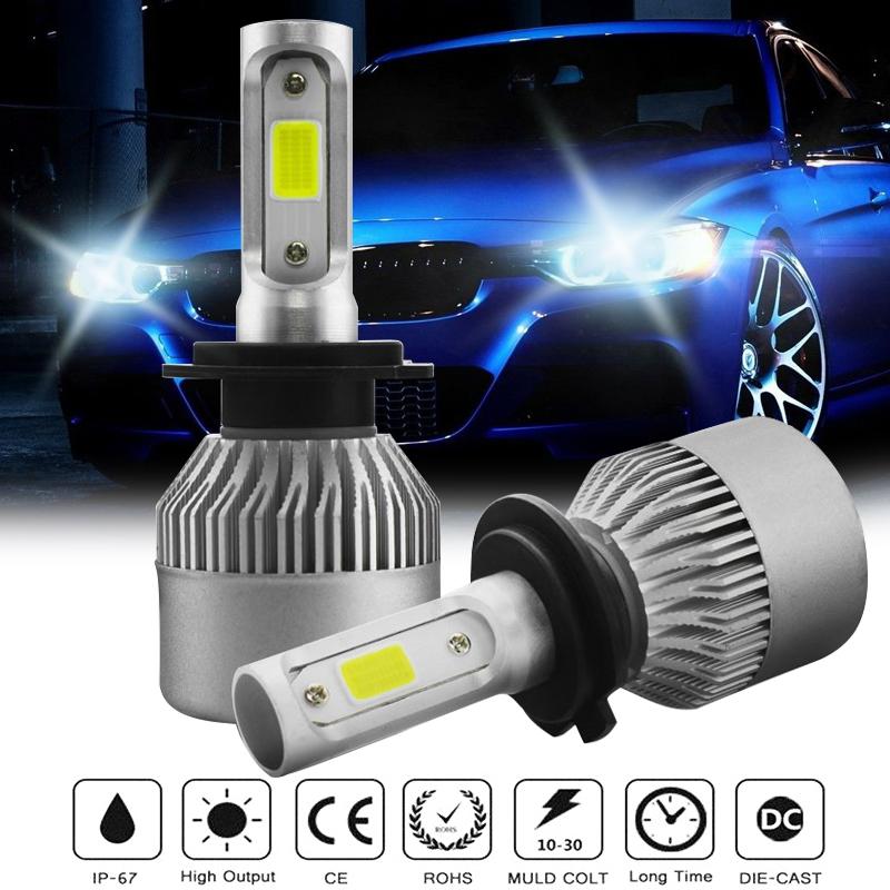 Car Headlights 1 Pair H7 Headlight LED Bulbs High Or Low Beam Bulb Super Bright 270000LM 2000W 6000K
Car Headlights 1 Pair H7 Headlight LED Bulbs High Or Low Beam Bulb Super Bright 270000LM 2000W 6000K