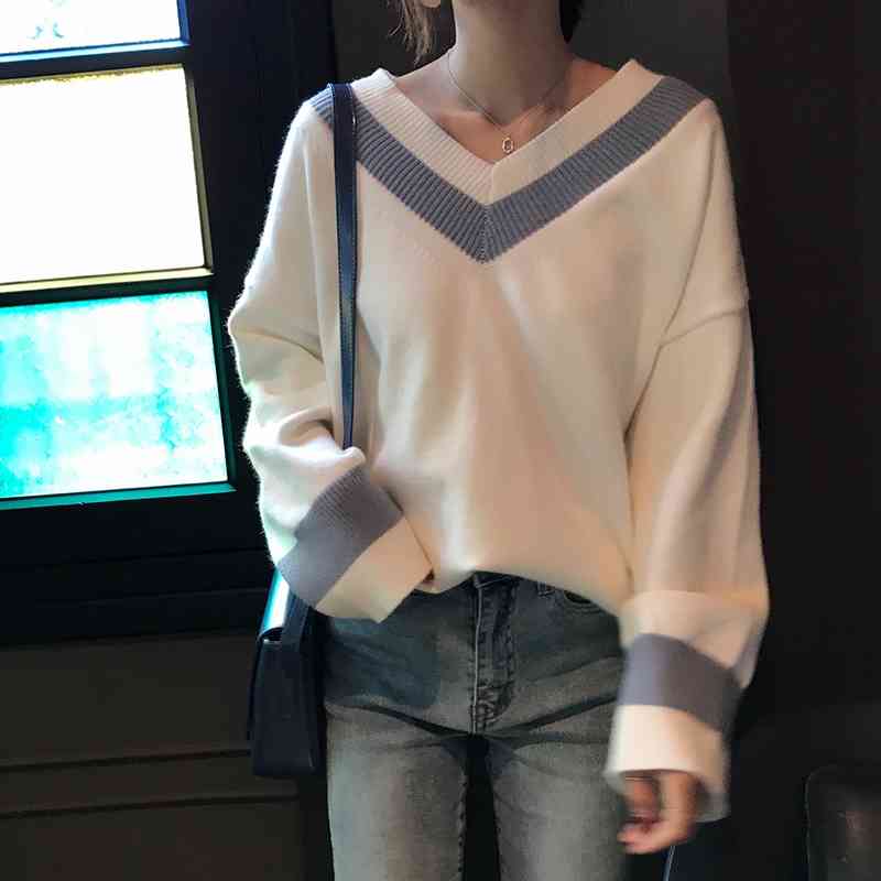 LY VAREY LIN Autumn Winter Women Loose Pullovers Tops Female Preppy Casual Oversize Knitwear Striped Solid Knitted Sweater 210526, Black
LY VAREY LIN Autumn Winter Women Loose Pullovers Tops Female Preppy Casual Oversize Knitwear Striped Solid Knitted Sweater 210526, Black