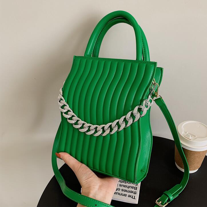Wholesale ladies leather shoulder bags sweet candy-colored vertical fashion handbag street trend diamond chain bag simple personalized embossed striped backpack, Blue9613
Wholesale ladies leather shoulder bags sweet candy-colored vertical fashion handbag street trend diamond chain bag simple personalized embossed striped backpack, Blue9613