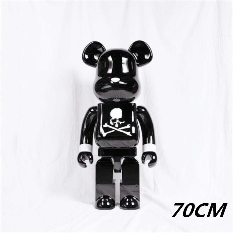 1000% 70CM Bearbrick Evade glue Skull White Black bear figures Toy For Collectors Be@rbrick Art Work model decorations gift
1000% 70CM Bearbrick Evade glue Skull White Black bear figures Toy For Collectors Be@rbrick Art Work model decorations gift