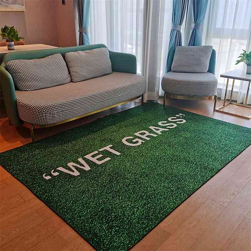 WET GRASS Rug Carpet Living Room Decoration Carpet Bedroom Bedside Bay Window Area Rugs Sofa Floor Mat 210917
WET GRASS Rug Carpet Living Room Decoration Carpet Bedroom Bedside Bay Window Area Rugs Sofa Floor Mat 210917
