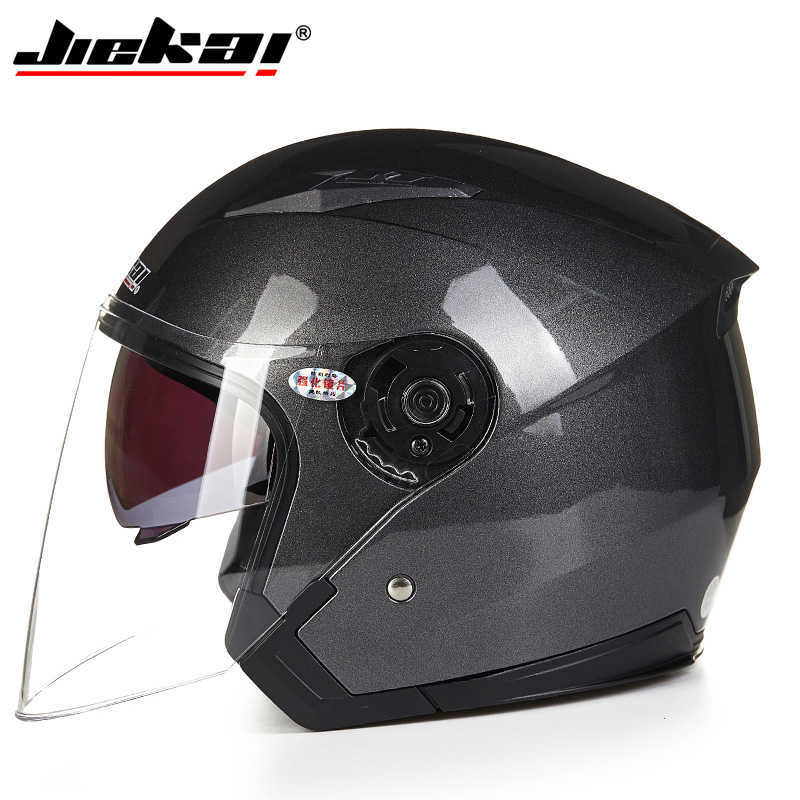 Light weight safety motorcycle helmet JIEKAI open face helmet 6 color avialable scooter bike helmet Q0630
Light weight safety motorcycle helmet JIEKAI open face helmet 6 color avialable scooter bike helmet Q0630