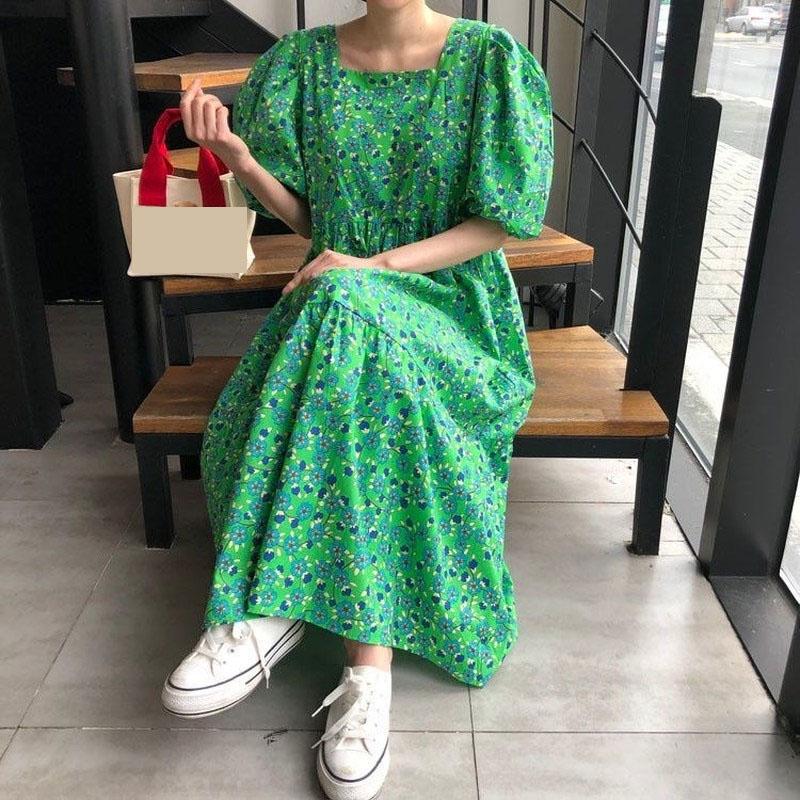 Casual Dresses 2022 Summer Dress Korean Women Long Short Sleeve Bubble Print Loose Vintage Vestidos 15207, Black;gray
Casual Dresses 2022 Summer Dress Korean Women Long Short Sleeve Bubble Print Loose Vintage Vestidos 15207, Black;gray