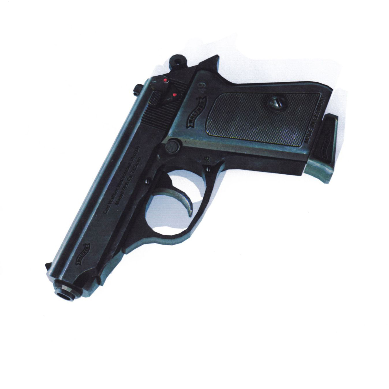 Paper Pistol Model 3D DIY Puzzle Toy Gun Creative Gift Jigsaw Craft For Kids Birthday Gifts Cosplay