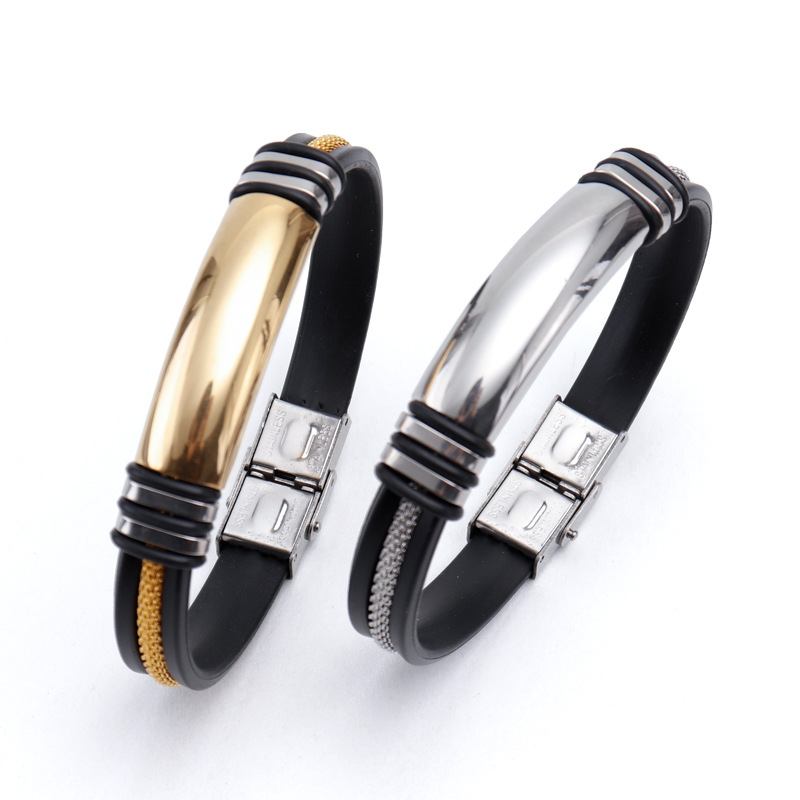 Men Steampunk Style Gold Silver Plated Curving Stainless Steel Charm Bracelets Handmade
Men Steampunk Style Gold Silver Plated Curving Stainless Steel Charm Bracelets Handmade