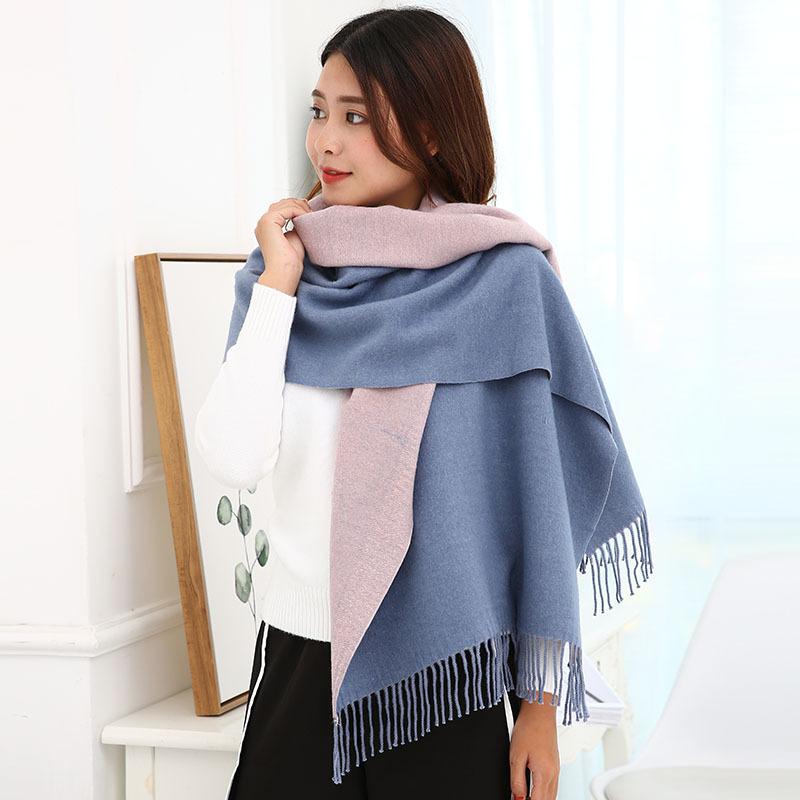 Scarves 2021 Sale Long Stream Sushi Cashmere Material Woman Spell Color Scarf Two Sides Can Keep Warm Neck Shawl Factory Wholesale
Scarves 2021 Sale Long Stream Sushi Cashmere Material Woman Spell Color Scarf Two Sides Can Keep Warm Neck Shawl Factory Wholesale