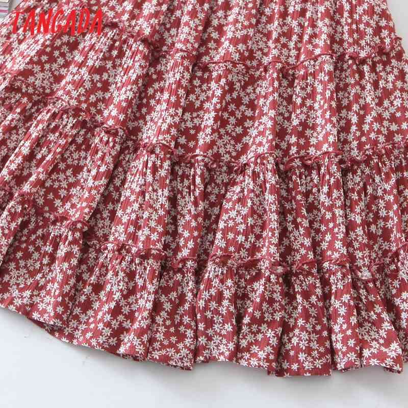 Summer Women Flowers Print Adjustable Spaghetti Strap Ladies Mini Dress Vestidos QW66 210416