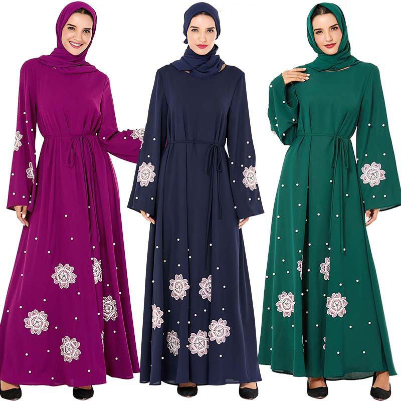 Floral Abaya Dubai Turkish Hijab Muslim Dress Kaftan Islamic Clothing Abayas For Women Dresses Caftan Grote Maten Dames Kleding
Floral Abaya Dubai Turkish Hijab Muslim Dress Kaftan Islamic Clothing Abayas For Women Dresses Caftan Grote Maten Dames Kleding