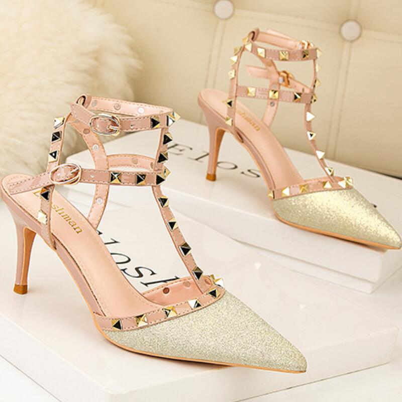 Womens Shoes High Heels Women Pumps 7CM Heels Blue Woman Pumps Sexy Pointed Toe Wedding Shoes, Teal