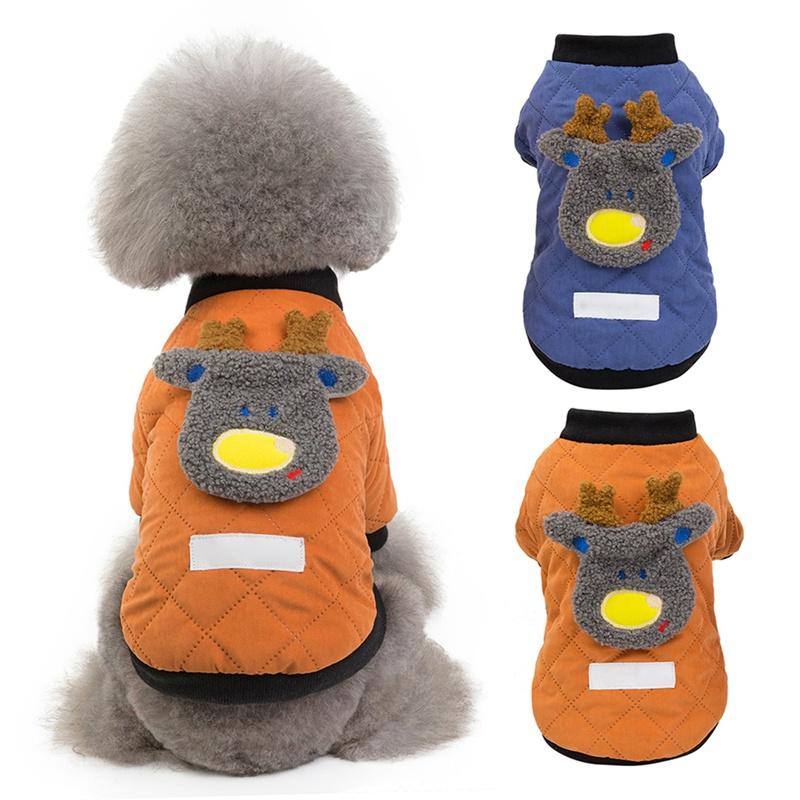 Dog Apparel Winter Pet Clothes For Dogs Coat Jacket Cotton Cute Deer Designed Warm Cotton-padded Parkas
Dog Apparel Winter Pet Clothes For Dogs Coat Jacket Cotton Cute Deer Designed Warm Cotton-padded Parkas