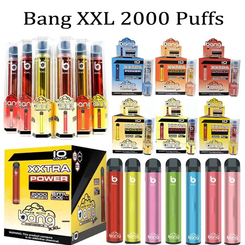 Bang Pro Max Switch And XXL Disposable Electronic Cigarettes 2 IN 1 Device 8ml Pods 1100mah 2000 Puffs Vape
Bang Pro Max Switch And XXL Disposable Electronic Cigarettes 2 IN 1 Device 8ml Pods 1100mah 2000 Puffs Vape
