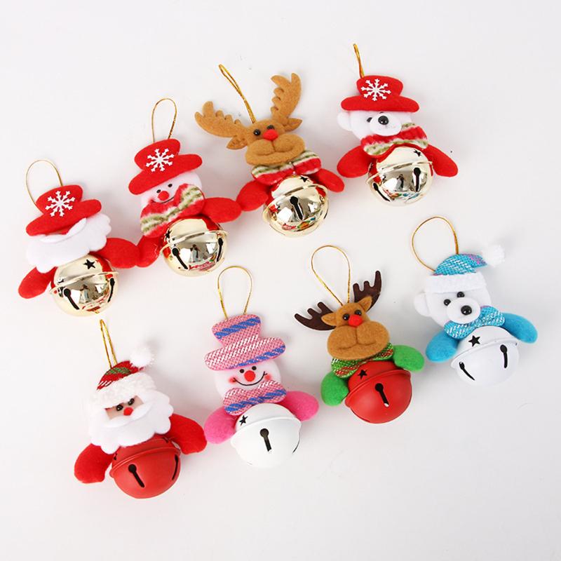 Christmas Decorations Bell Ornament Tree Decoration Pandent Santa Claus Snowman Elk Polar Bear Cartoon Doll Xmas Decor
Christmas Decorations Bell Ornament Tree Decoration Pandent Santa Claus Snowman Elk Polar Bear Cartoon Doll Xmas Decor