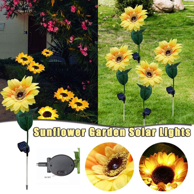 2pcs Led Sloar Light Sunflower Style Lawn Outdoor Waterproof Flowers Lamp For Courtyard Garden Decor Solar Lamps Decorative & Wreaths, Milky white
2pcs Led Sloar Light Sunflower Style Lawn Outdoor Waterproof Flowers Lamp For Courtyard Garden Decor Solar Lamps Decorative & Wreaths, Milky white
