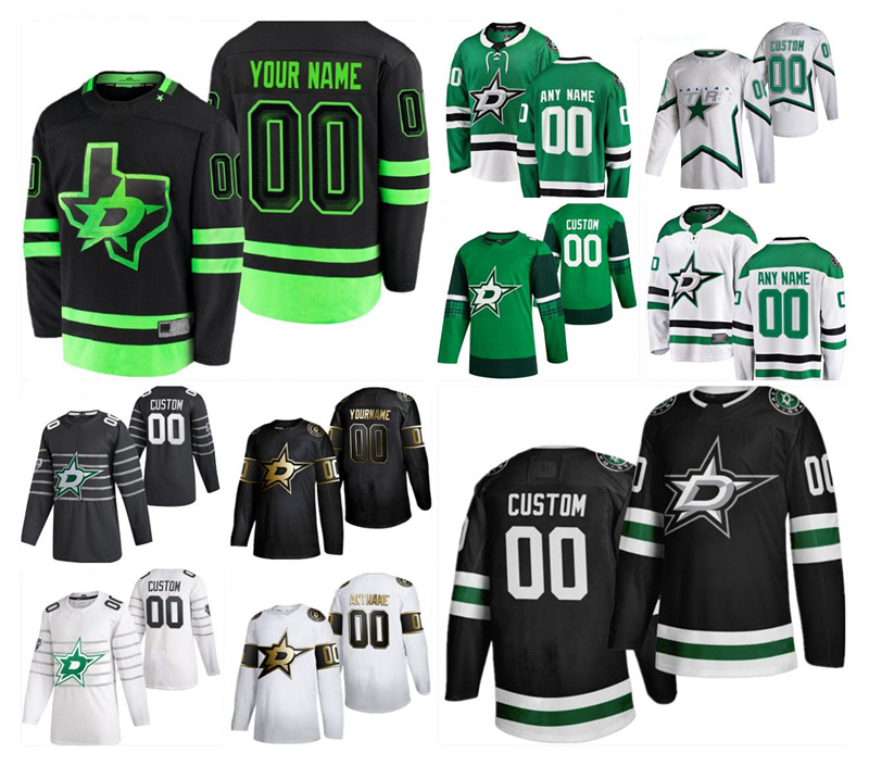 Dallas Stars 91 Tyler Seguin Hockey Jerseys 14 Jamie Benn 4 Miro Heiskanen 21 Jason Robertson 16 Joe Pavelski 35 Anton Khudobin Custom Stitc, Colour 11
Dallas Stars 91 Tyler Seguin Hockey Jerseys 14 Jamie Benn 4 Miro Heiskanen 21 Jason Robertson 16 Joe Pavelski 35 Anton Khudobin Custom Stitc, Colour 11