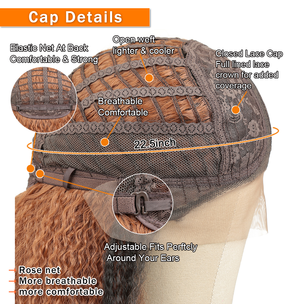 wigs 28 inch Afro Kinky Straight Synthetic Lace Front Wig Frontal Wigs For Black Women NatureHigh Resistant Material hair