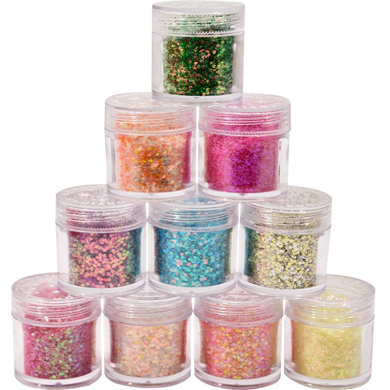 Nail Glitter Cosmetic Chunky Mixed Sequins Iridescent Flakes Paillette Body Face For Party FestivalNail
Nail Glitter Cosmetic Chunky Mixed Sequins Iridescent Flakes Paillette Body Face For Party FestivalNail