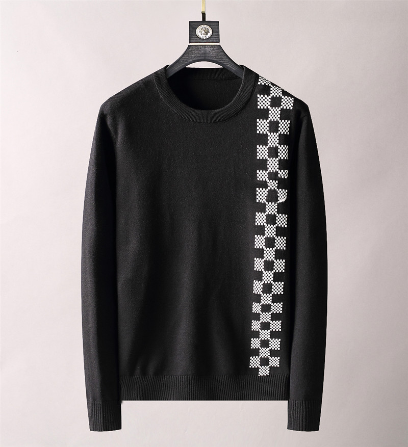 S102 Famous designer men's sweaterS, high quality autumn and winter sweater, comfortable breathable fabric pullover, White;black
S102 Famous designer men's sweaterS, high quality autumn and winter sweater, comfortable breathable fabric pullover, White;black