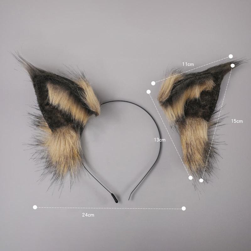 Hair Clips & Barrettes 1pc Lovely Faux Fur Wolf Ears Headband Realistic Furry Fluffy Animal HoopAA, Golden;silver
Hair Clips & Barrettes 1pc Lovely Faux Fur Wolf Ears Headband Realistic Furry Fluffy Animal HoopAA, Golden;silver