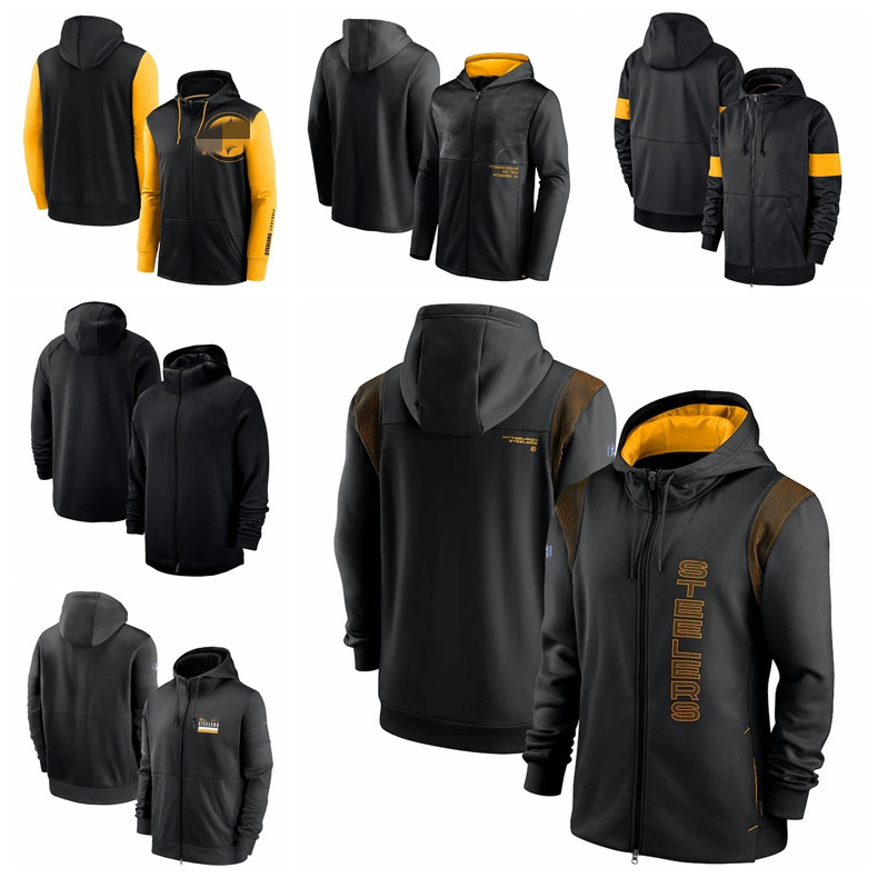 PittsburghSteelersMen Women Youth Football Sideline Team Performance Full-Zip Hoodie Black, Black;red
PittsburghSteelersMen Women Youth Football Sideline Team Performance Full-Zip Hoodie Black, Black;red