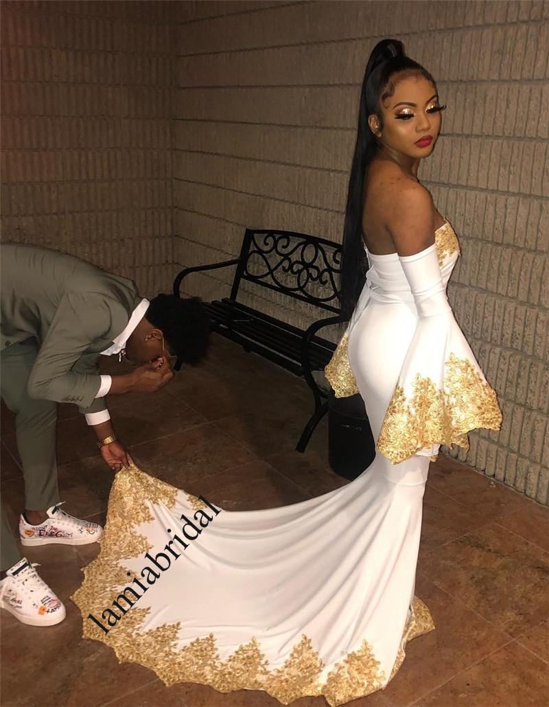Party Dresses Sexy Off Shoulder Mermaid Prom 2021 Gold Lace Appliques Plus Size Long Sleeves 2k19 Vestidos De Fiesta Largos, Green
Party Dresses Sexy Off Shoulder Mermaid Prom 2021 Gold Lace Appliques Plus Size Long Sleeves 2k19 Vestidos De Fiesta Largos, Green