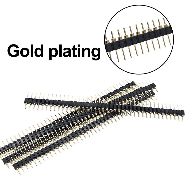 20 Pair Connector Pin Header Strip Lighting Accessories 20pcs Male + 20pieces Female Headers Single Row 40-Pin 2.54mm -Pin Connectors Strips
20 Pair Connector Pin Header Strip Lighting Accessories 20pcs Male + 20pieces Female Headers Single Row 40-Pin 2.54mm -Pin Connectors Strips