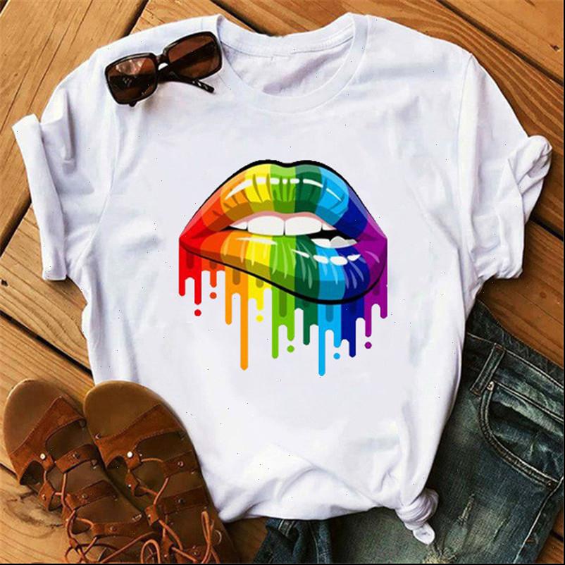 maycaur arrival tshirts colorful women t shirts lips printed casual short sleeve fashion round neck, White
maycaur arrival tshirts colorful women t shirts lips printed casual short sleeve fashion round neck, White