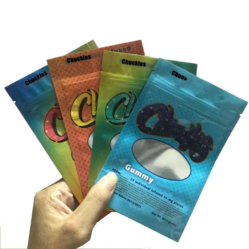400mg Chuckles empty mylar bags edibles bag Gummies packing pack zipper packaging pouch smell proof packages
400mg Chuckles empty mylar bags edibles bag Gummies packing pack zipper packaging pouch smell proof packages