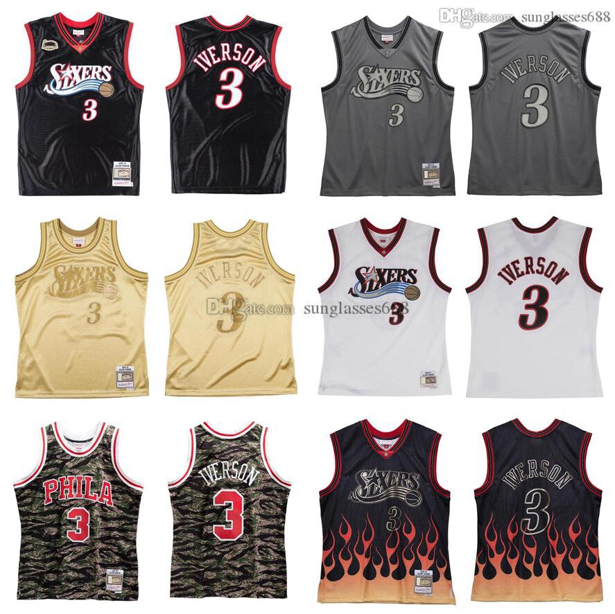 Stitched Allen Iverson Jersey S-6XL Mitchell & Ness 2000-01 Mesh Hardwoods Classics retro basketball jerseys Men Women Youth
Stitched Allen Iverson Jersey S-6XL Mitchell & Ness 2000-01 Mesh Hardwoods Classics retro basketball jerseys Men Women Youth