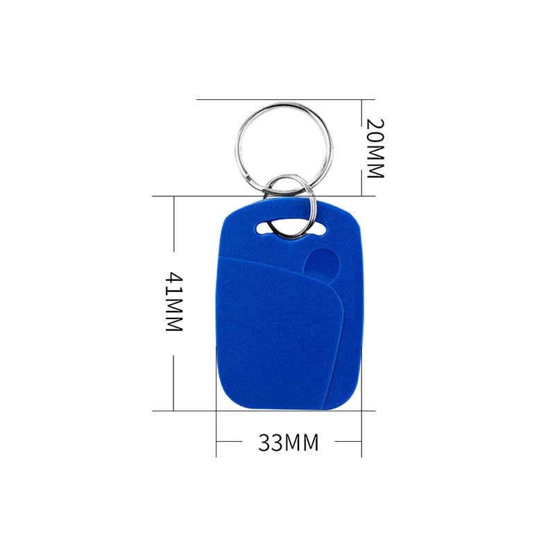10PCS RFID Smart Dual Frequency Chip Tag 125Khz T5577 EM4305 Rewritable Badge 1356Mhz NFC S50 Clone Copy Token Keychain